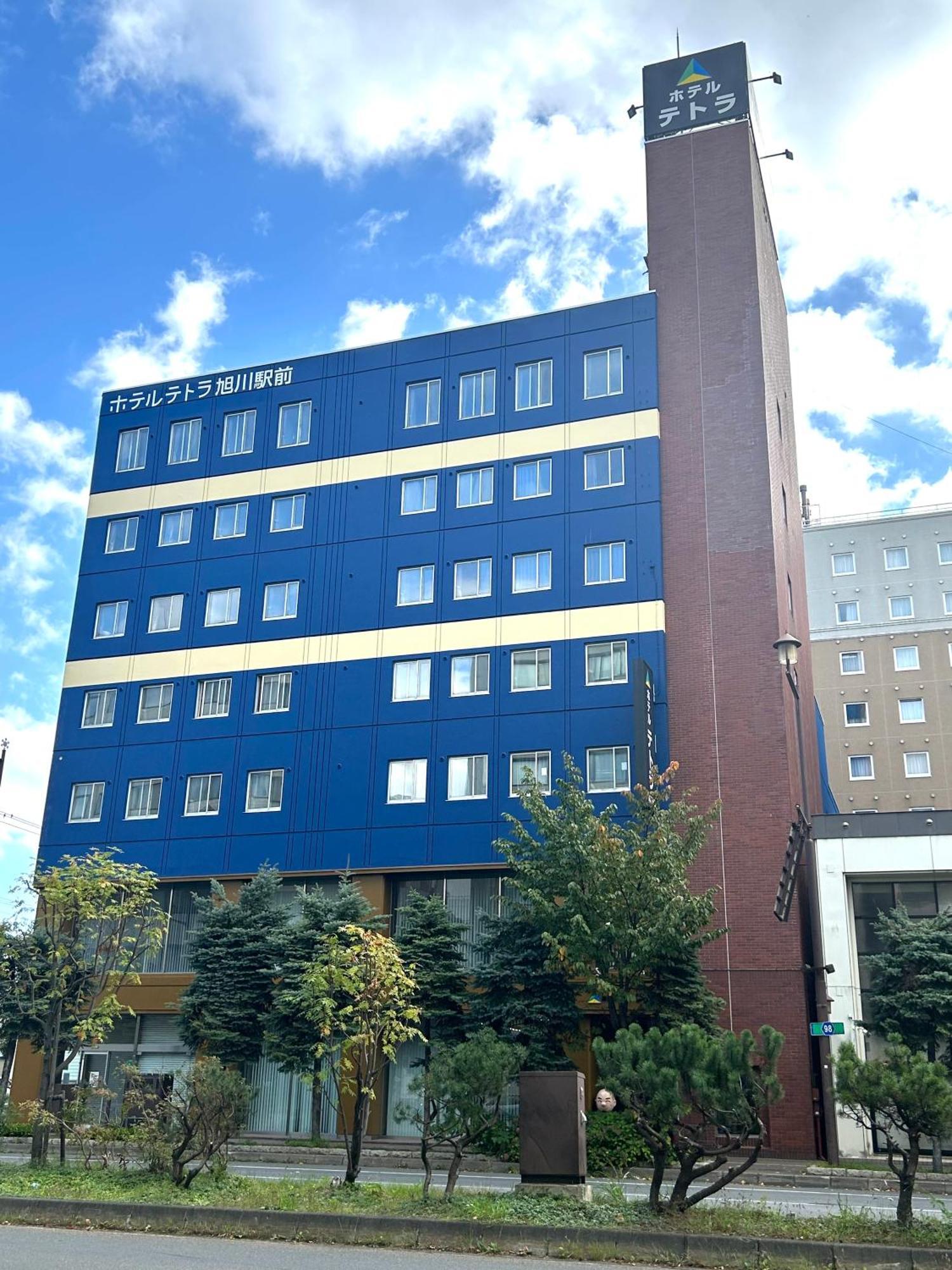 Hotel Tetora Asahikawa Station Bagian luar foto